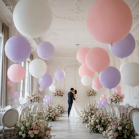 Ballon en latex macaron géant biodégradable de 90 cm (36 pouces), extra large, rond, épaissi et hautement élastique pour décoration de mariage