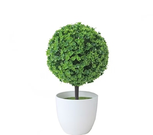 Bonsaï Artificiel Plantes Artificielles En Pot Sakura Boule De Neige Petit Arbre Plantes Fleurs Ornements En Pot Décor De <span class=keywords><strong>Jardin</strong></span> À La Maison - Product Image 3