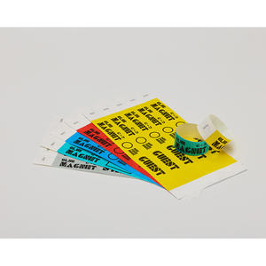 Bracelets TYVEK anti-effraction adhésifs, couleur unie, 19 mm (3/4 po), pour contrôle d'accès - Product Image 3