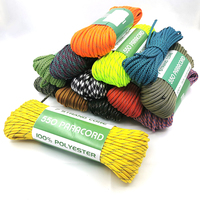 CA004C Tali Paracord 550 Kamuflase Warna-warni Ramah Lingkungan 4mm Kekuatan Tinggi, Produsen Menyediakan Tas Grosir Berkualitas Tinggi