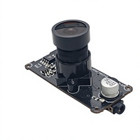 Caméra de surveillance grand angle téléobjectif 200W pixels avec microphone, module de caméra USB 1080p pour sonnette vidéo, capteur OV2735 3232 mm