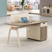 Table de bureau classique tiroir de bureau Table de bureau Simple en bois MFC bureau mobilier de bureau moderne Table de travail