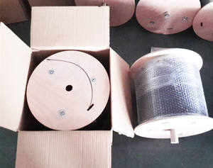 Cable de fibra óptica 1 núcleo 2 núcleos 4 núcleos 1 kilómetro 2 kilómetros Cable de descenso FTTH monomodo para interiores y exteriores - Product Image 4