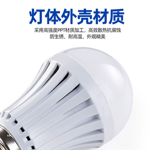 Ampoule LED A19 E27 6000K Lumière du jour CRI80 AC85-265V Corps en plastique Durée de vie 50000H Certifiée Energy Star & CE Garantie 5 ans - Product Image 4
