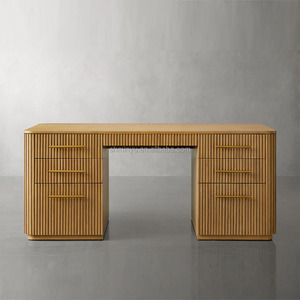 2025 myhome pháp rắn gỗ hiện đại bền bàn điều hành để sử dụng nhà đồ nội thất văn phòng thiết lập bàn quản lý - Product Image 1