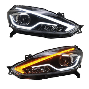 YU GUANG untuk Aksesoris Mobil Nissan Sylphy Lampu Depan 2016 2021 Lampu Siang Hari Upgrade Plug and Play Lampu LED - Product Image 1