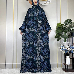New Muslim Ramadan Prayer Femme Long Sleeved Abaya Dubai Middle East Loose Robe Islam Tradition Prayer <strong>Dress</strong> - Product Image 3