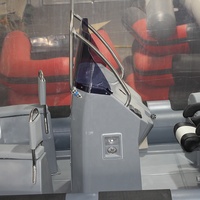 Offre Spéciale Zhenbo 7m RIB-700A 1.2mm PVC Hypalon gonflable nervure bateau 12 personnes capacité pour la pêche et l'aviron certifié CE