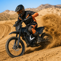 Moto électrique tout-terrain F16 Light Bee Steel, suspension intégrale, pour adultes