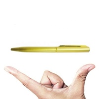 Stylo à bille de poche en plastique personnalisé bon marché facile à prendre mini stylo à bille court avec logo imprimé