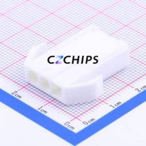 ELR-03V Housing (Wire-to-Board / Wire-to-Wire) P=4.5mm Connector ( Jack Structure: 1x3P )( Pitch: 4.5mm )( Number of Rows: 1 ) - Product Image 1