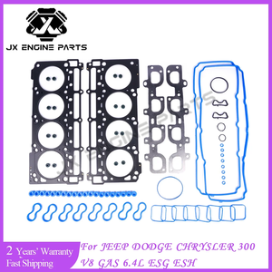 ESG ESH Motor-Überholungssatz Zylinderkopf Kompletter Dichtungssatz für JEEP GRAND CHEROKEE CHRYSLER HEMI DODGE CHARGER 6,4 L V8 11-19 6,4L - Product Image 2