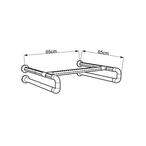 Barandillas de Protección para Lavabo Taitai, Capacidad de Carga de 150 kg, Antideslizantes, Diseño Moderno y Simple para Uso de Personas Mayores y con Discapacidad - Product Image 2