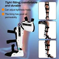 Genou Cheville Pied Soutien Brace Exosquelette Orthèse Attelle Membre Inférieur Réglable Jambe Stabilisateur Fracture Dispositif De Réhabilitation