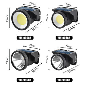 Linterna Frontal Solar al por Mayor, Absorbe la Energía Solar, Luz Frontal USB COB XPE, Linterna Frontal para Exteriores, Luz Blanca y Roja - Product Image 5