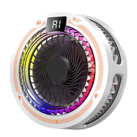 Refroidisseur de téléphone AntarcChill Ultra-Light 86g TEC, design fin 25 mm, ventilateur silencieux, 5 modes de refroidissement, refroidisseur RGB pour une utilisation quotidienne et pour le jeu