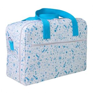 Free sample Strong Carry Handles and Shoulder Strap Compatible Rolling Trolley Tote with <b>Sewing</b> <b>Machine</b> Case on Wheels - Product Image 3