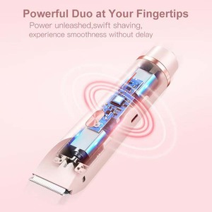 Rasoir Électrique Rechargeable Sans Fil pour Femmes, Mini Épilateur pour un <span class=keywords><strong>Rasage</strong></span> Indolore à Domicile - Product Image 5
