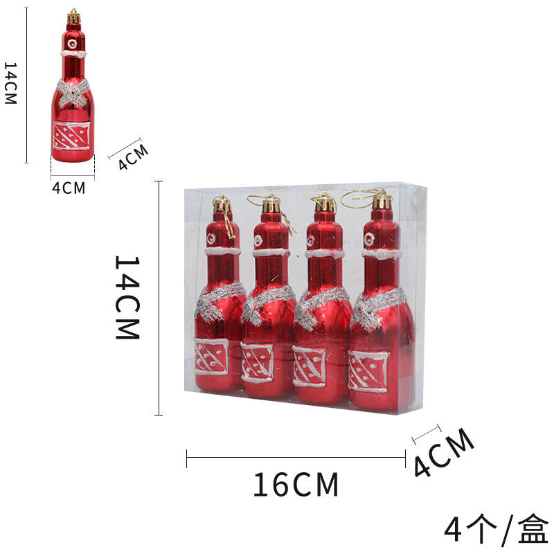 ขวดไวน์ 4 ขวด