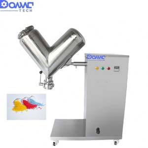 Mezclador en V Pequeño para Laboratorio, Capacidad de 10 Kilos, 20 L, PVC, para Alimentos, Resina, Vitaminas, Lavado, con Motor Homogeneizador para Químicos - Product Image 6