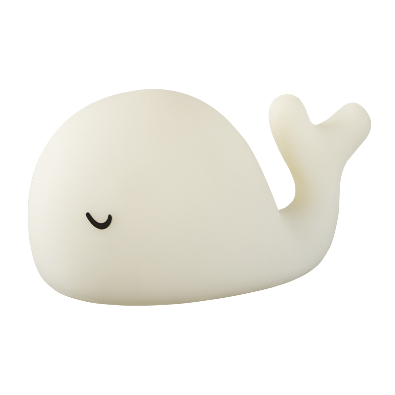 Kids Bath Toy Children's Cartoon Animals Swimming Whale Toys bathtub Hot Sale Cute Bath Toy Animal silicone Mini Night lamp