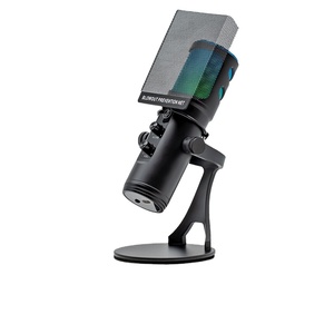 ไมโครโฟนคอนเดนเซอร์ USB เดสก์ท็อปรุ่นภาษาอังกฤษ RGB Zx-776ปลั๊กแอนด์เพลย์สำหรับใช้ในสตูดิโอสำหรับคอมพิวเตอร์ - Product Image 3