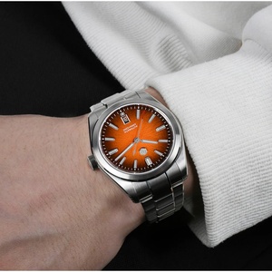 Montre San Martin 36 mm en émail JianZhan GMT Miyota 9015, montre de luxe Gada pour homme, automatique, mécanique, style chinois, SN0144GS - Product Image 4