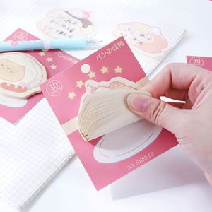 Stationery Sticky Notes Cute School Supplies <b>Memo</b> <b>Pads</b> Self-Adhesive Kawaii Stationery Cartoon - Product Image 6