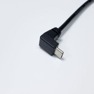 定制USB Type C公对公直角延长线L型USB-C延长线，低起订量 - Product Image 1
