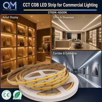Bande LED 24V, Bandes LED, Ruban LED COB 24V, Bande Lumineuse COB 24V Blanc Chaud, Bandes LED Intelligentes 12V pour Plafond