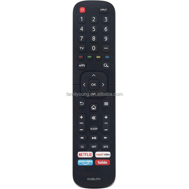 EN2BL27H Replacement Remote Control Compatible with Hisense 4K OLED HDTV 40H5080F 40H5509 43H5509 43H5080F 43H5070F 55H7709