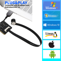 Módulo de Cámara USB de 5MP Separado GC05A2 con Cable Flexible, Mini Cámara 2592*1944 para Dispositivos Médicos, Timbre Inteligente y Escaneo