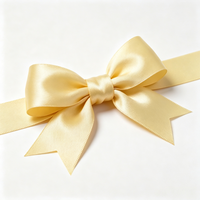 Rubans en satin personnalisés avec logo, couleur verte, simple ou double face, pour emballages cadeaux et bandeaux pour filles - Vente en gros