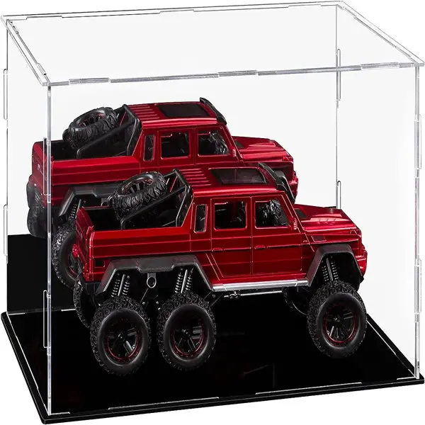 Hot Sale Acryl Vliegtuig Modell Vitrine für Modell auto im Maßstab 1:18