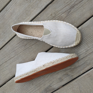 Alpargatas Unisex En Stock con Logo Personalizado de Cáñamo y Lona de Alta Calidad Para Exteriores, Planas, Cómodas, Transpirables y Económicas Para el Verano - Product Image 4