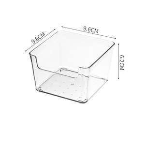 Boîte de rangement en plastique cométique de bureau de haute qualité Transparent acrylique articles divers organisateur de stockage de parfum organisateur en plastique transparent - Product Image 1