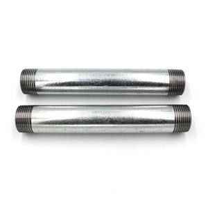 تركيبات حلمة نصف أنبوب من الفولاذ الكربوني سباك حلمة سوداء قابلة للطرق ، - Product Image 4