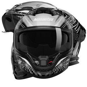 <span class=keywords><strong>Casque</strong></span> de <span class=keywords><strong>moto</strong></span> Open <span class=keywords><strong>Predator</strong></span> Full Face Off-Road Commuter Travel pour hommes et femmes - Product Image 5