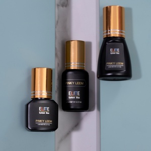 Pinky leem clear Eyelash Extension <b>Glue</b> Private Label Low Humidity Wholesale Bottle Sensitive Elite Korea-eyelash-<b>glue</b> - Product Image 3