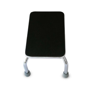 Mobilier de l'hôpital OEM JT-CH0012D plus épais en acier inoxydable surface en caoutchouc monocouche salle de bain repose-pieds <span class=keywords><strong>tabouret</strong></span> pour handicapés - Product Image 4