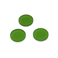 Filtres coupe IR passe-bas UV en verre optique vert Lb4 de taille OEM 77mm avec objectif de filtre de caméra à cadre métallique