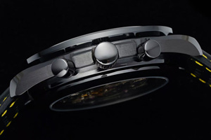 Montre de plongée automatique mécanique en acier inoxydable de haute qualité avec cadran à aiguilles et résistance à l'eau - Product Image 2