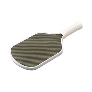 Customized Carbon Fiber <strong>Titanium</strong> Alloy Pickleball Racket Logo 16mm Thermoformed Edgeless Rimless Honeycomb Core For Training - Product Image 1