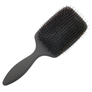 Tùy Chỉnh Nhãn Hiệu Riêng Detangling Tóc Vuông Mái Chèo Bàn Chải Cao Su Cushion Nylon Mix Heo Rừng Lông Extension Tóc Bàn Chải Cho Tóc Giả Tóc - Product Image 4
