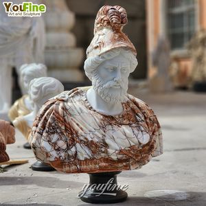 Резная мраморная голова, скульптура, античный знаменитый писатель, мраморный бюст - Product Image 5