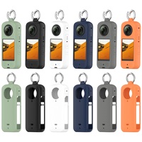 Étui de protection d'action panoramique de haute qualité pour Insta360 X4 étui en silicone pour appareil photo Insta 360 X3 accessoires de protection de caméra