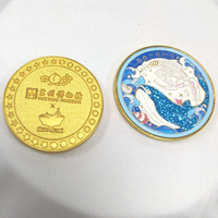Pièce de monnaie commémorative personnalisée en alliage de zinc, médaille émaillée, souvenir de collection en relief 3D, logo personnalisé OEM ODM