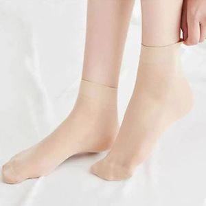 Steel Stockings Women 8D Ultra Thin Semi Sheer Nude Color Solid Anti Snag Durable Spring Summer Wear - Product Image 5