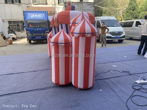 Custom Arch Inflable <span class=keywords><strong>Circo</strong></span> <span class=keywords><strong>Fondo</strong></span> Globo Elementos Cortinas para la decoración del escenario - Product Image 5