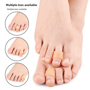 جهاز تقويم العظام منحني بإصبع القدم مع مطرقة قابلة للتعديل على شكل وسادة حماية متداخلة للتمدد لتصحيح أصابع المطرقة - Product Image 5